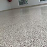 flake epoxy flooring garage