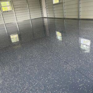 indoor epoxy flooring installation