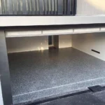 Garage flake flooring system