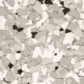 Feather Gray flake epoxy floor color