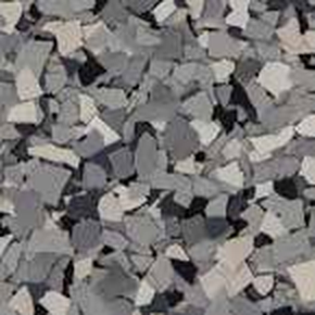 Nightfall flake epoxy floor color