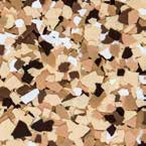 Outback flake epoxy floor color