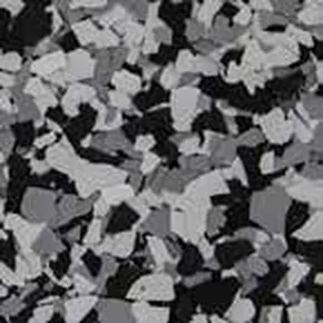 Glacier flake epoxy floor color swatch