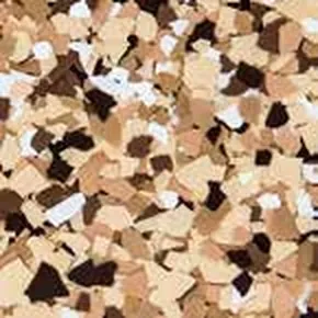 Outback flake epoxy floor color swatch